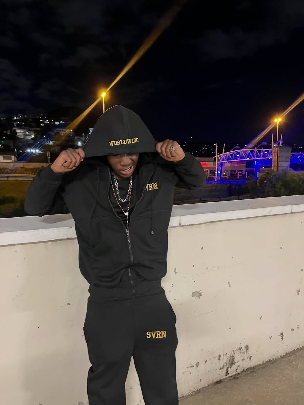 SVRN Worldwide Tracksuit Top